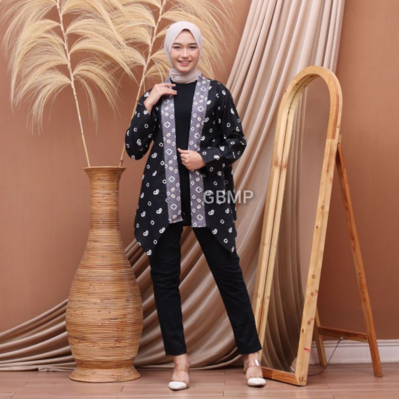 Outer Batik Wanita Cardigan Kondangan Kekinain Terbaru Terlaris