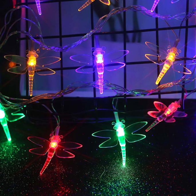 Tumblr Lampu Hias Led Natal Tahun Baru Capung Dragonfly Christmas Dekorasi