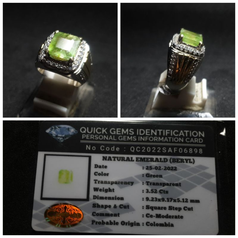 ZAMRUD/JAMRUD Colombia + memo