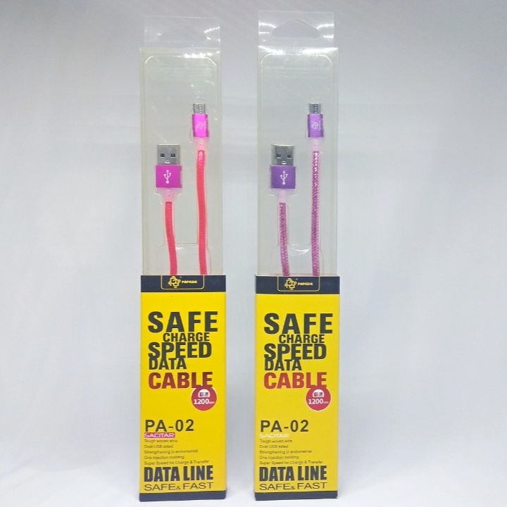 Murah | Kabel Data Micro USB Kabel Charger Micro USB 100% High Quality Kabel data PAPADA PA-02