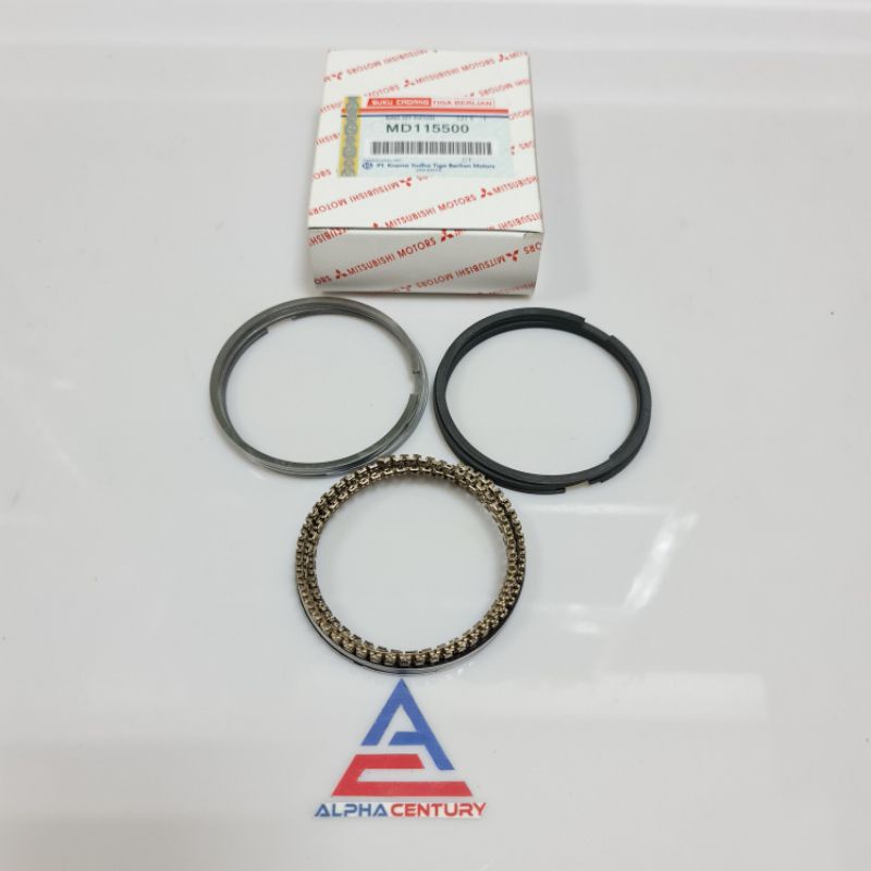 RING PISTON SET  L300 BENSIN 4G33 ORI GARANSI 1 BULAN