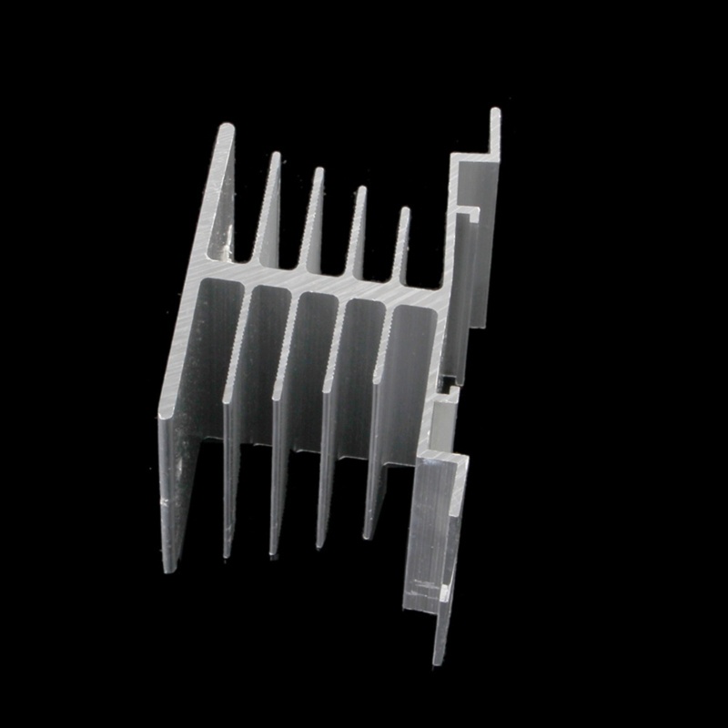 Bt 1Pc Relay Single Phase Solid State SSR Heat Sink Radiator Pembuangan Aluminium