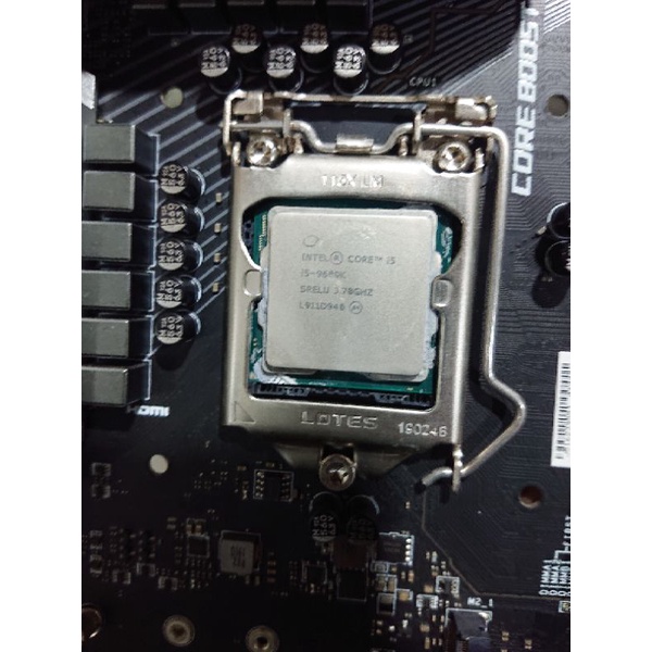 PAKET MOTHERBOARD MSI Z390 GAMING CARBON PROCESSOR CORE I5 9600K