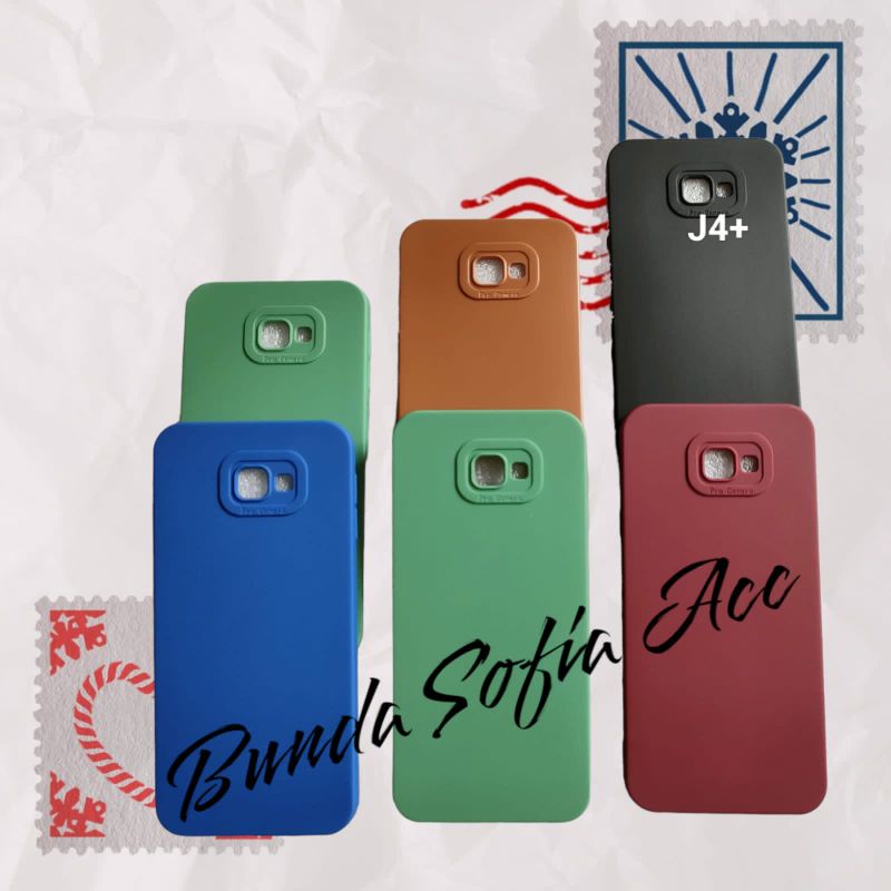 Soft case pro camera Samsung j4+ Softcase liquid slicon