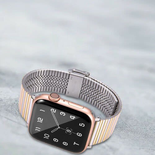 Strap Apple Watch Wrist Band Stainless Steel Series 1 2 3 4 5 SE 6 7 8 Ultra