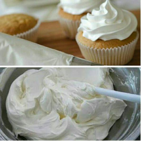 

→ Buttercream 500gr siap pakai instan buttercream kemasan 500gr ㄳ