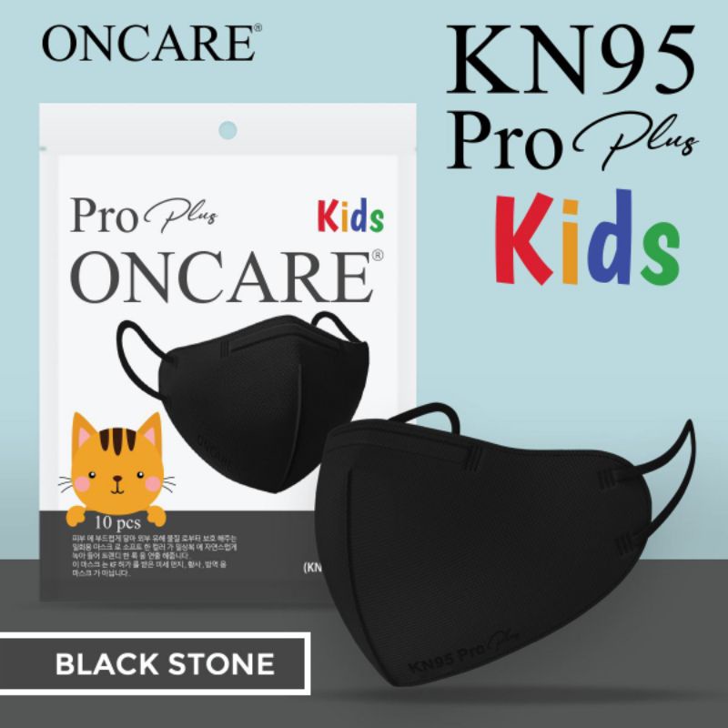 MASKER KN95 PRO ANAK ISI 10PCS MASKER KN95 PRO PLUS ONCARE KIDS 10PCS