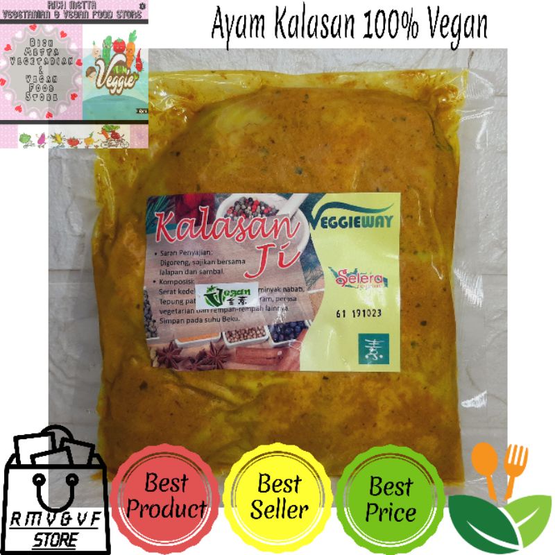 

Veggie Way Kalasan J [ VEGAN ] Ayam Goreng Kunyit / Ayam Kalasan Vegetarian Vegan