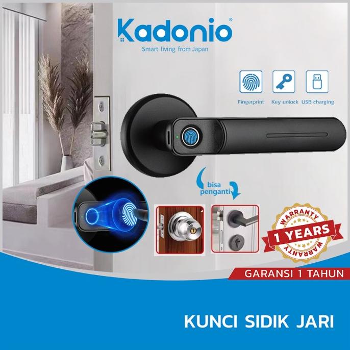 Kadonio Smart Digital Door Fingerprint Sidik Jari 401