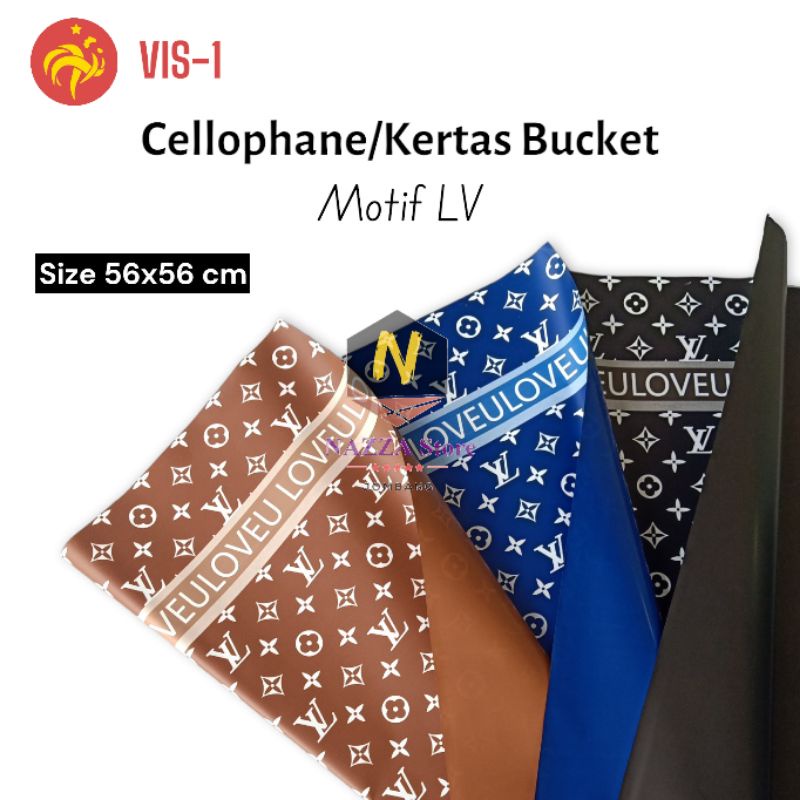 

Flower Wrapping Cellophane Motif 1 lembar