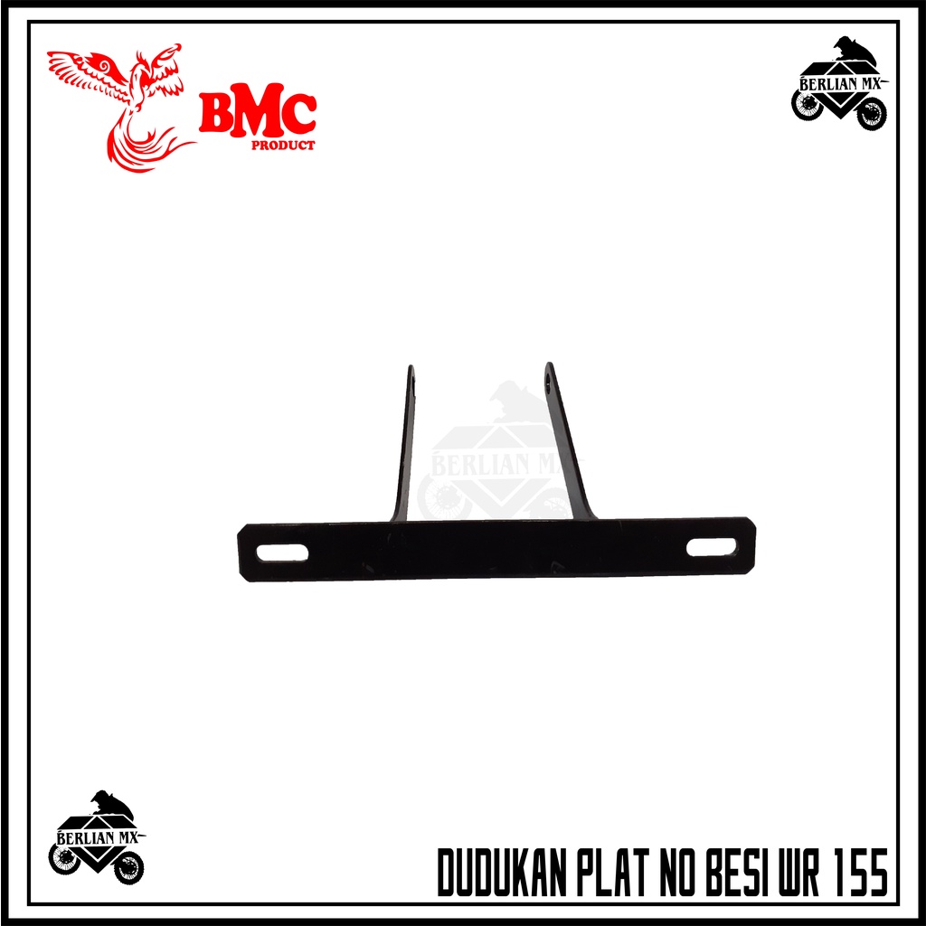 Dudukan Plat Nomor WR 155 Besi