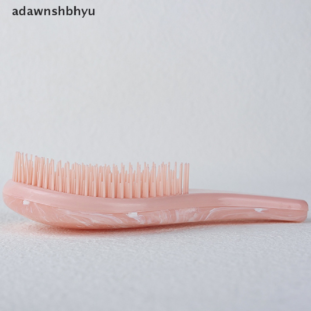 Adawnshbhyu Marbling Magic Sikat Rambut Anti Statis Gagang Kusut Detangling Sisir Pijat ID