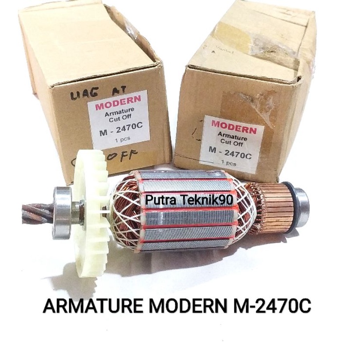 Armature cut Off Modern M-2470C / Angker mesin cut off modern M2470C