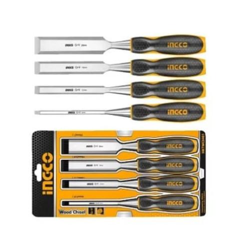 

Pahat Tatah Kayu Ingco Hktwc0401 Set 4 Pcs Alat Pembuat Lubang Sambung 050