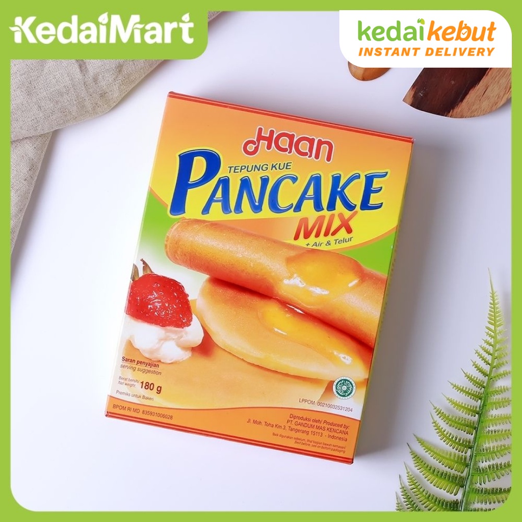 

Haan Pancake Mix Vanila 180 Gram