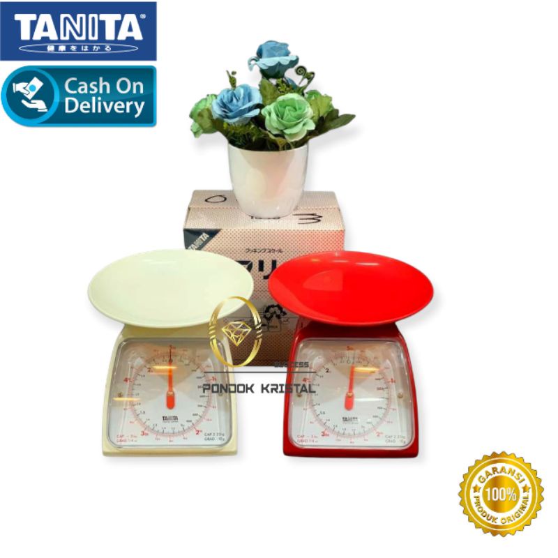 COD SM88 TANITA Timbangan Dapur Kitchen Scale TANITA 1348 Kapasitas 2 Kg