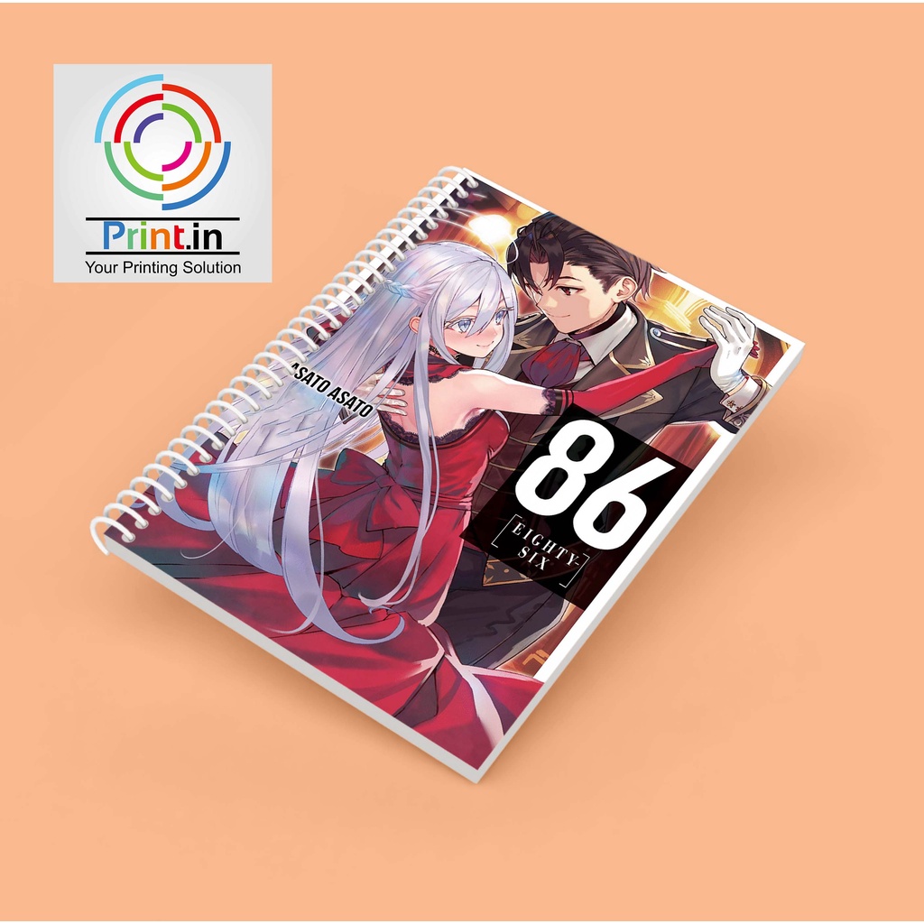 

Notebook Spiral Anime 86 Eighty Six M1 Hardcover dan Softcover