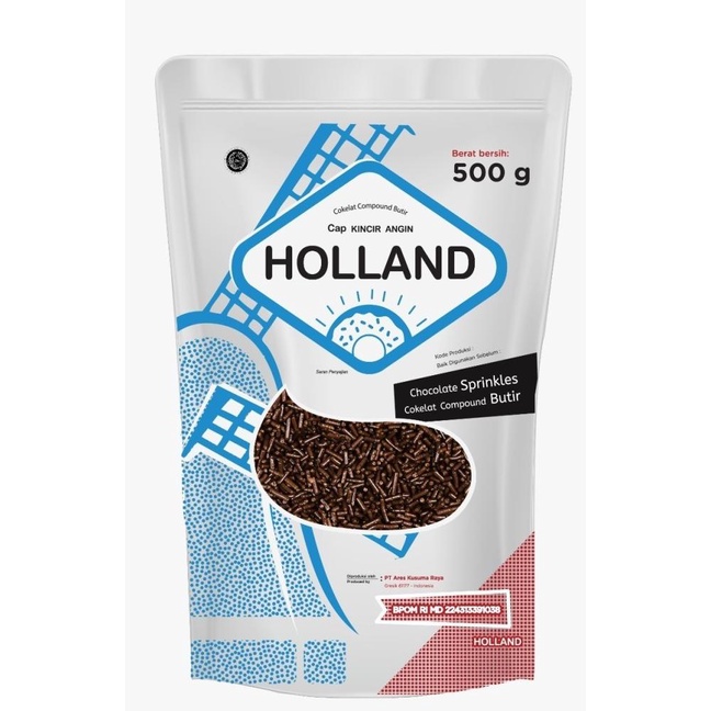 

MESES HAGEL / HOLLAND KEMASAN 500GR MEISES COKLAT TABUR DARK CHOCOLATE