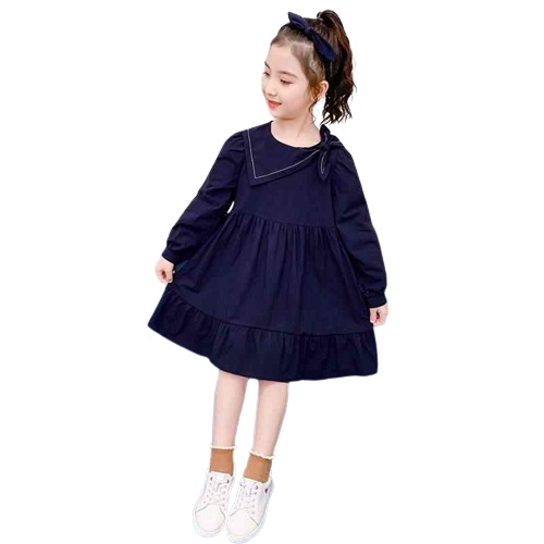 TokoMilkan Dress Anak Perempuan Savarin Bahan Katun | Pakaian Anak Umur 1 - 7 Tahun