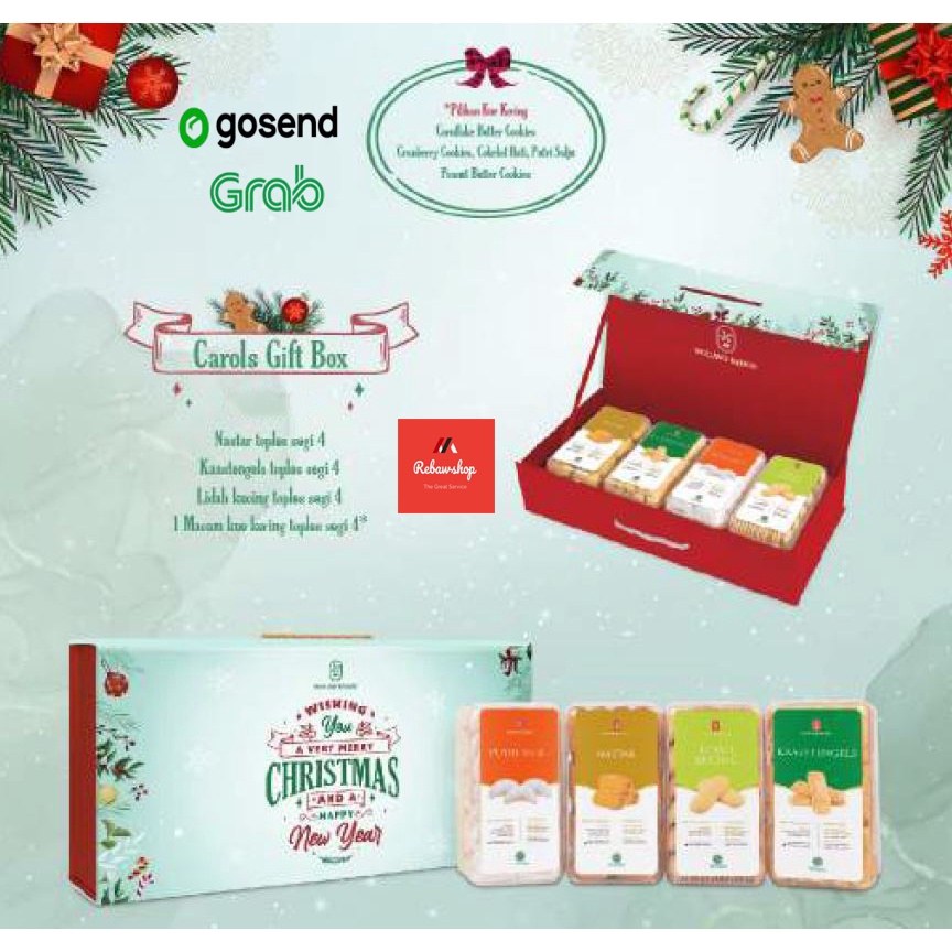 Exp Lama (COD) PREMIUM HAMPERS KUE PAKET PARCEL NATAL dan TAHUN BARU 2023 HAMPERS Nastar by Holland