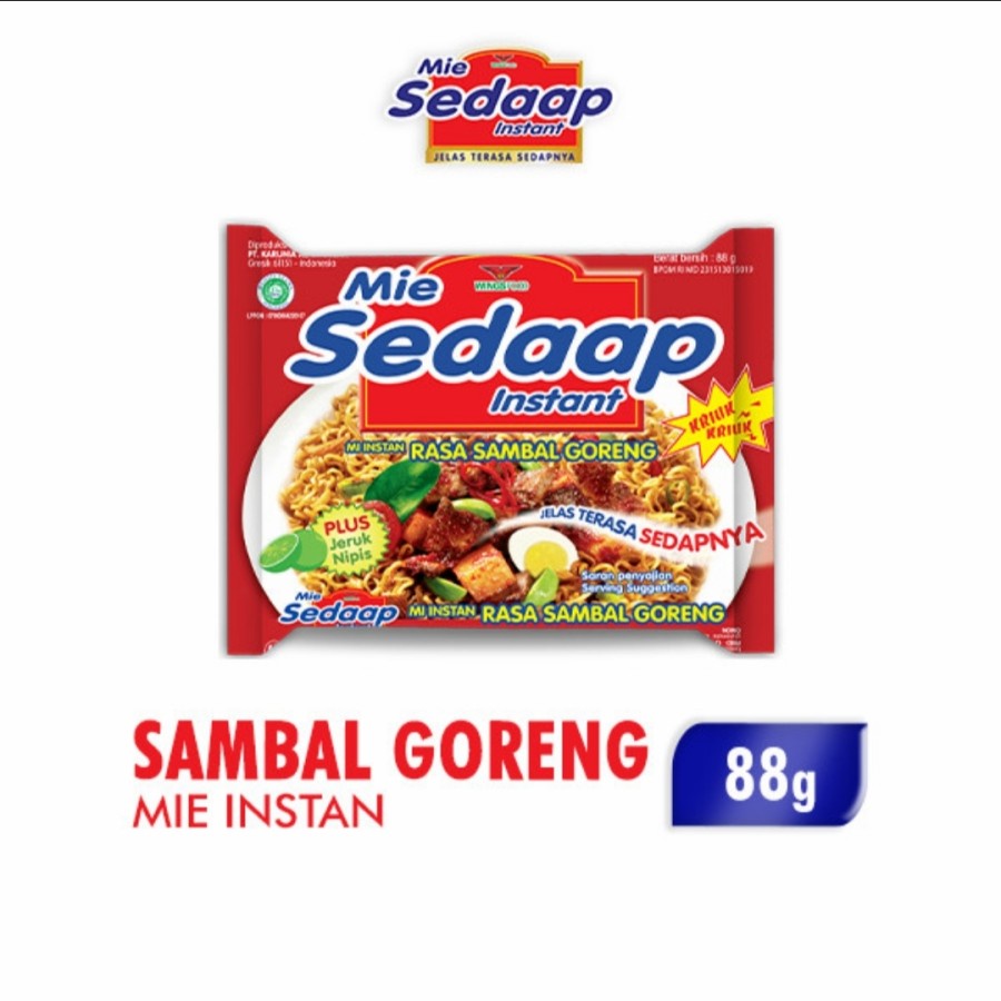 Jual Mie Sedaap Sambal Goreng Gr Shopee Indonesia