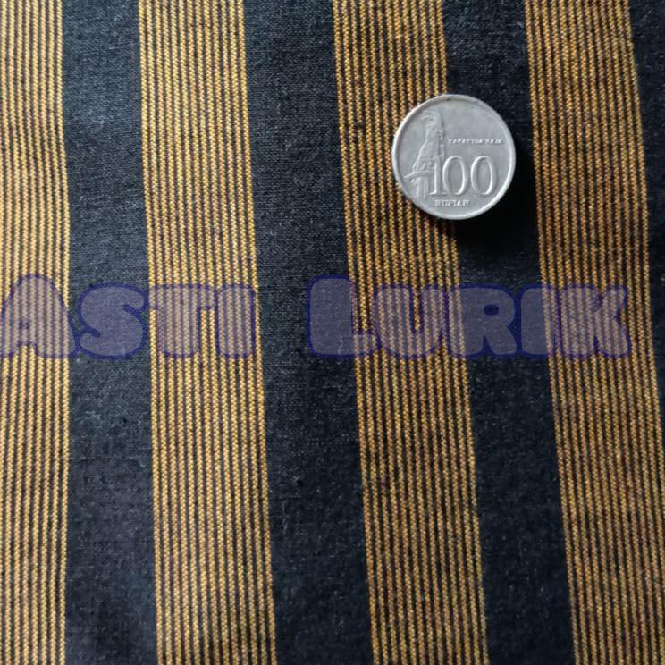 Siap Kirim Lurik Lurik Klaten ( 200 x 100 115 ) . Asli ATM . Hitam Hitam Coklat Gold Black Emas lir 
