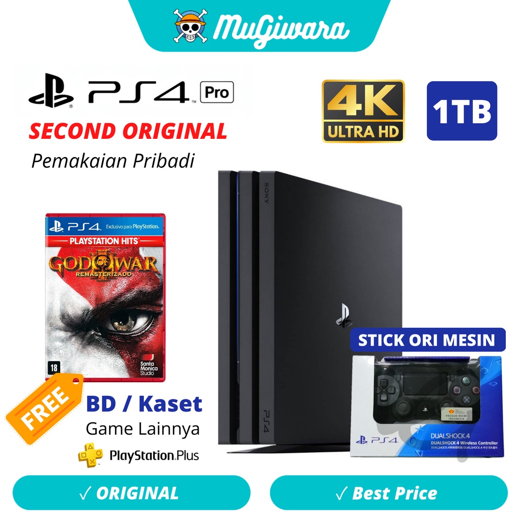 PS 4 Pro PS4 Pro PlayStation 4 Pro Second 1TB Original Second