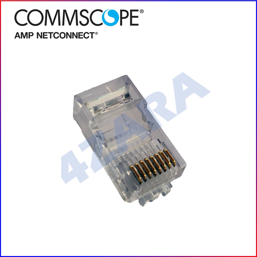 AMP Commscope RJ45 Original Connector Konektor LAN