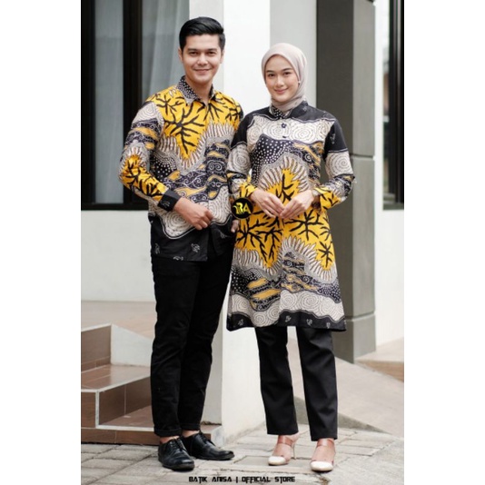 BATIK COUPLE KEMEJA TUNIK NEW ARIVAL DERSTRO BATIK COUPLE