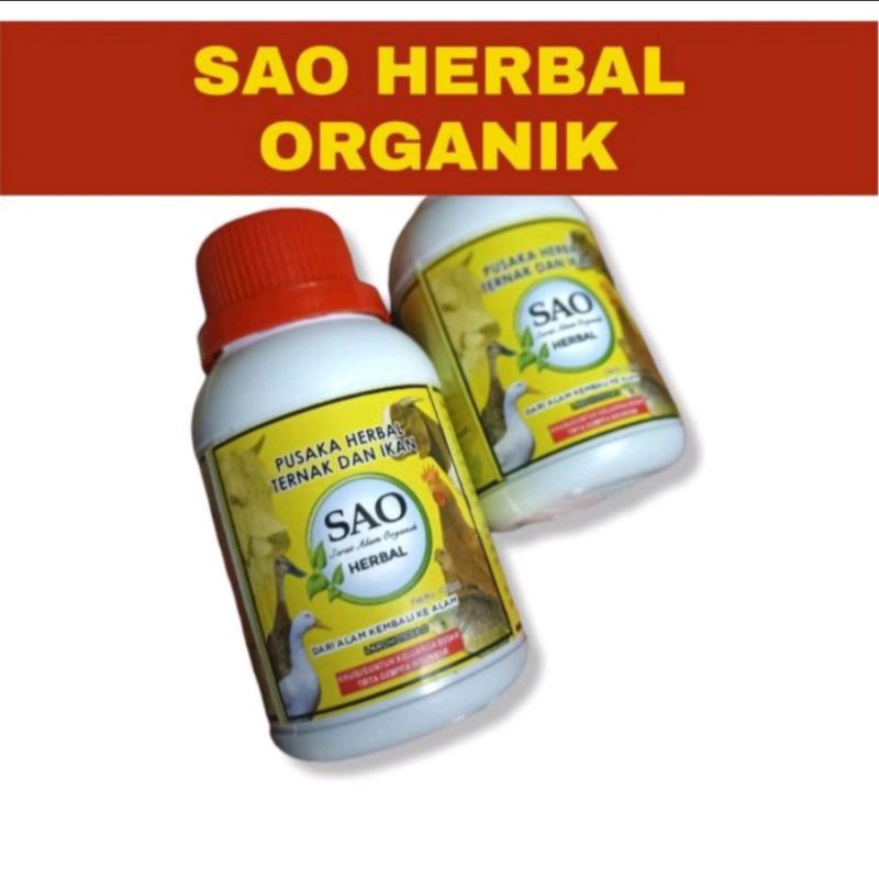 SAO HERBAL ( Serat Alam Organik ) Nutrisi Ternak