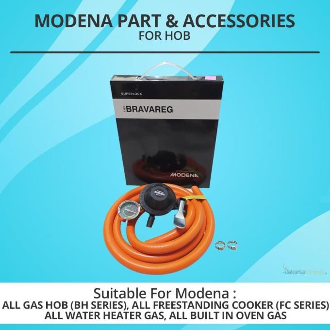 Regulator Kompor dan Oven Gas Modena BRAVAREG Regulator - LR 0001