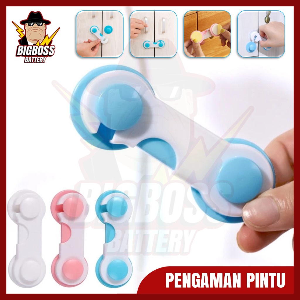 Pengaman Pintu Lemari Laci Safe Lock Multifungsi Pengunci Lemari Safety Lock Child