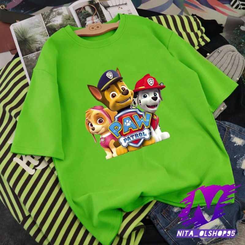 paw patrol baju anak kaos anak pawpatrol