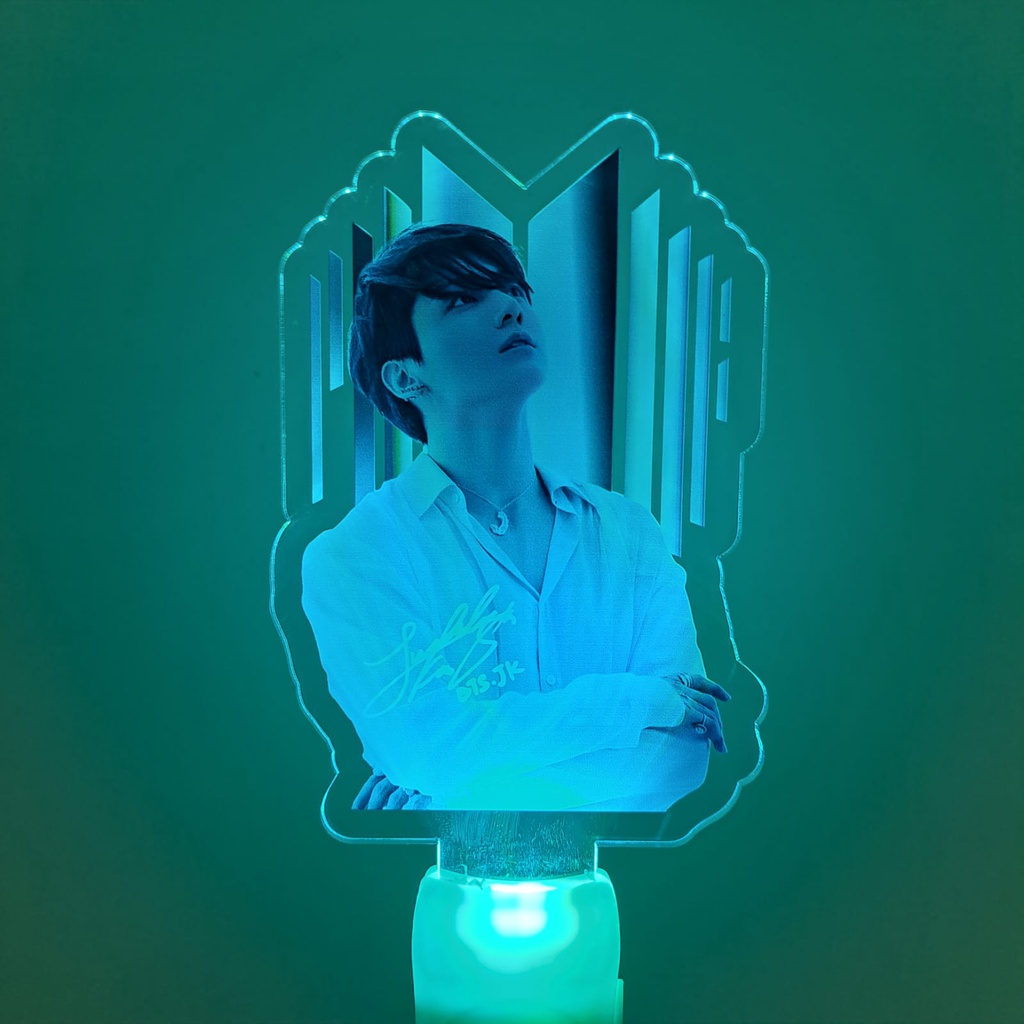 Lightstick Fanmade Akrilik Kpop Anime BTS Blackpink Enhypen EXO Treasure NCT Twice Tokyo Revengers D