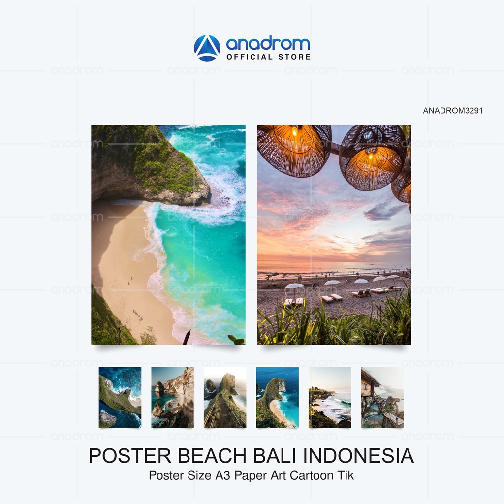 

Poster Beach Bali Indonesia I Size 31 X 47 Cm I Anadrom 3291