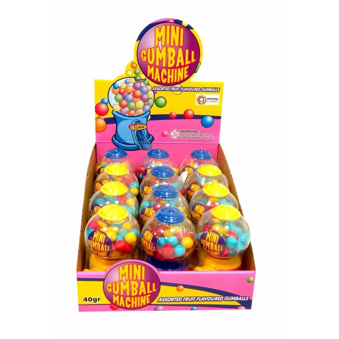 CJ Mini Gumball Machine / Mesin Dispenser Permen Karet import australia
