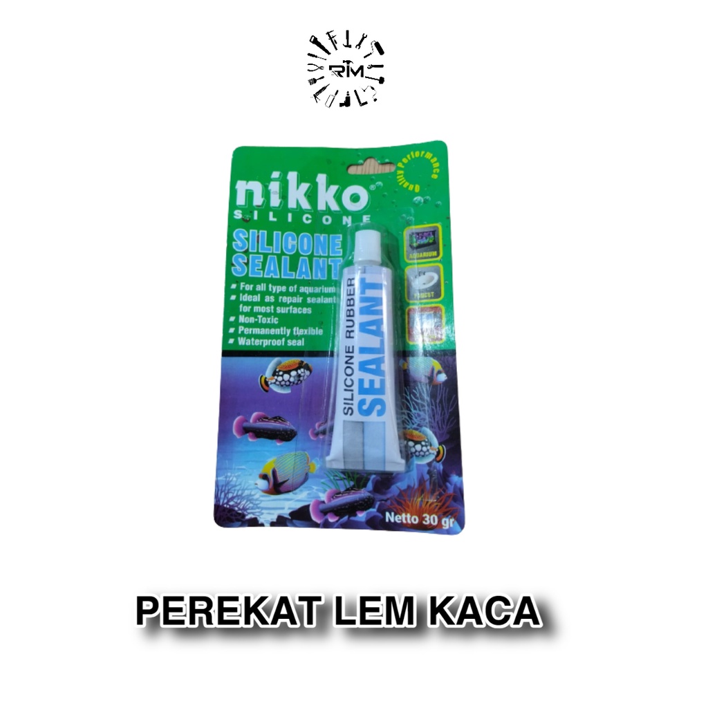 Lem Kaca Aquarium Perekat Lem Logam kaca Berkualitas