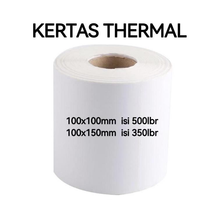 

Serba Murah.. [24pcs/dus] KERTAS STIKER RESI LABEL THERMAL / 60