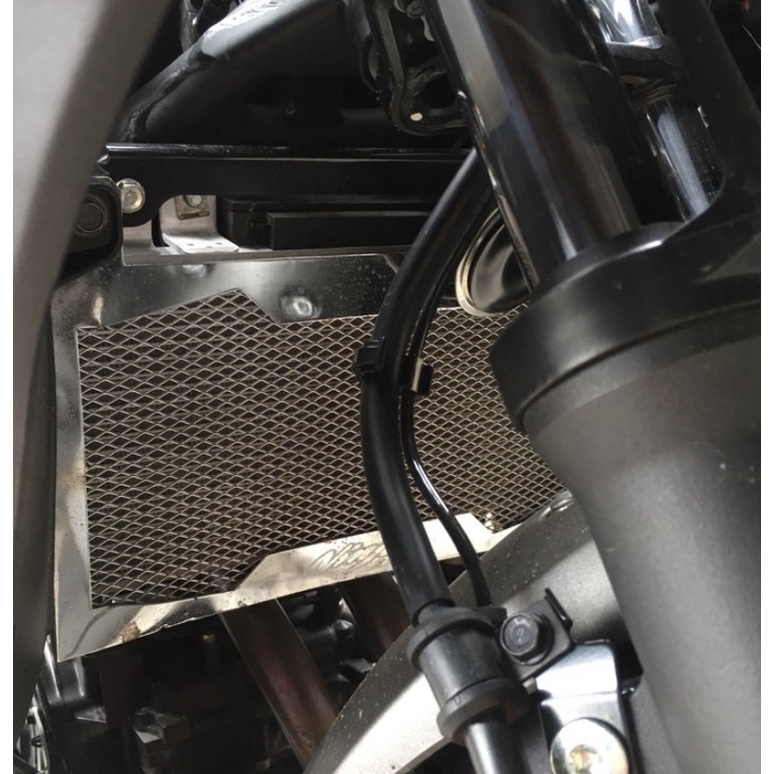 Cover radiator ninja 250 fi ninja 250 karbu / tutup radiator ninja 250 fi atau ninja 250 karbu