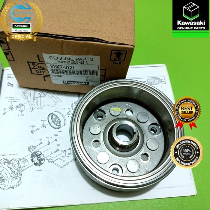 Rotor / Magnet KLX 21007-0121