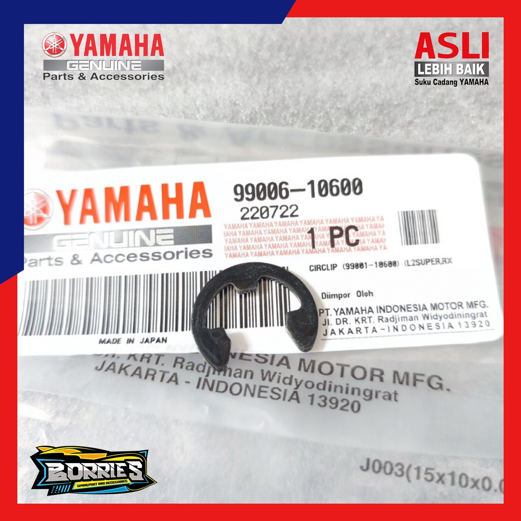 CLIP KLIP AS PEDAL OPERAN GIGI RX KING ASLI ORI YAMAHA 99006-10600