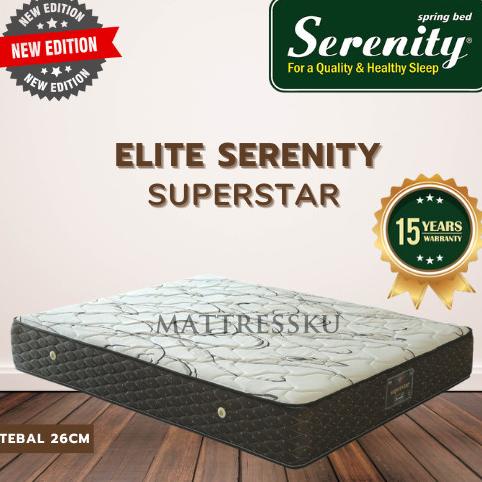 Kasur Spring Bed Elite Serenity Superstar 120x200