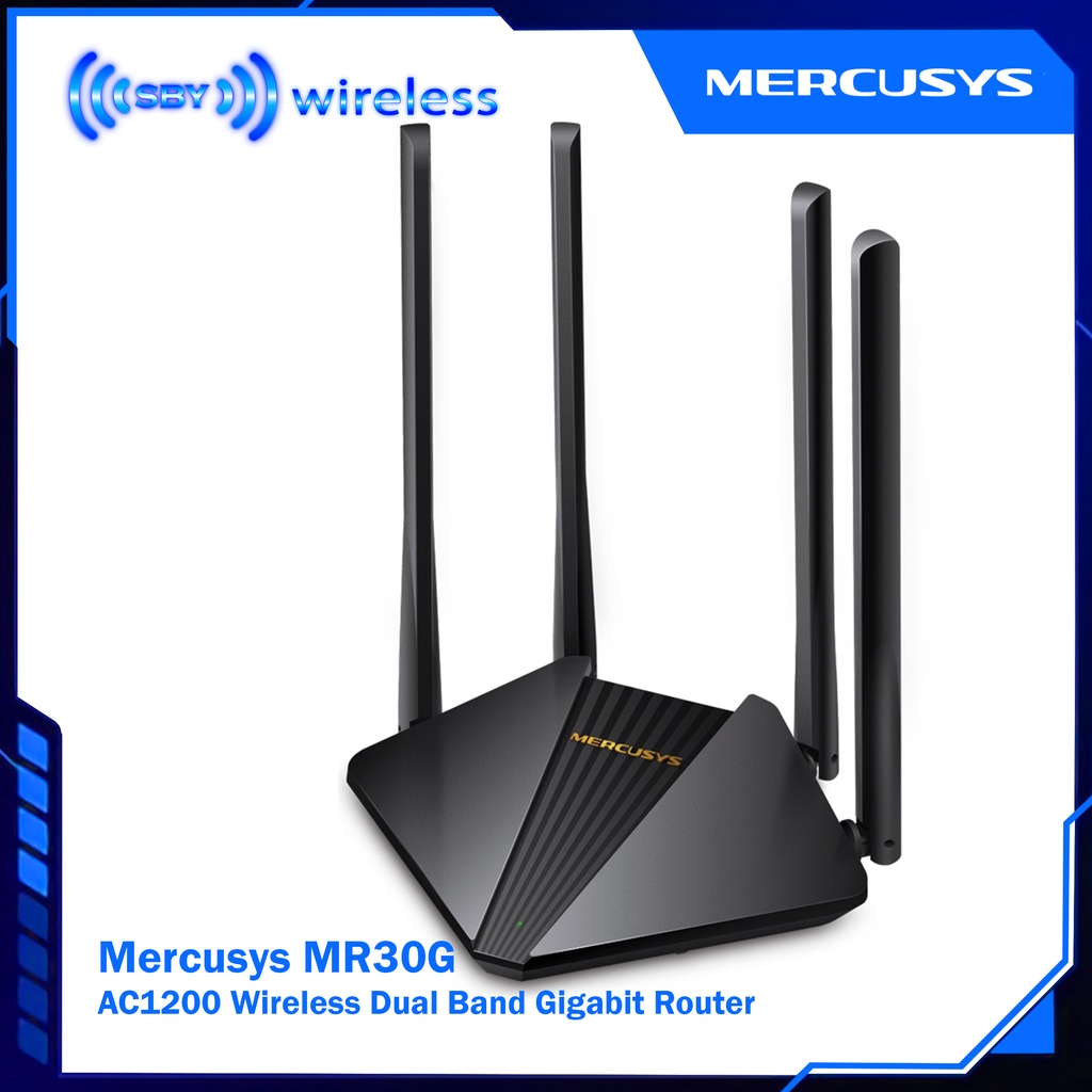 Mercusys MR30G AC1200 Wireless Dual Band Gigabit Router