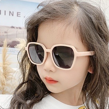 T&amp;Y Kaca mata Anak Korea Fashion Lucu 6621 KacaMata Anak Hitam New Trend Terbaru Kotak High Quality Kids Sunglasses Transparan Import Murah