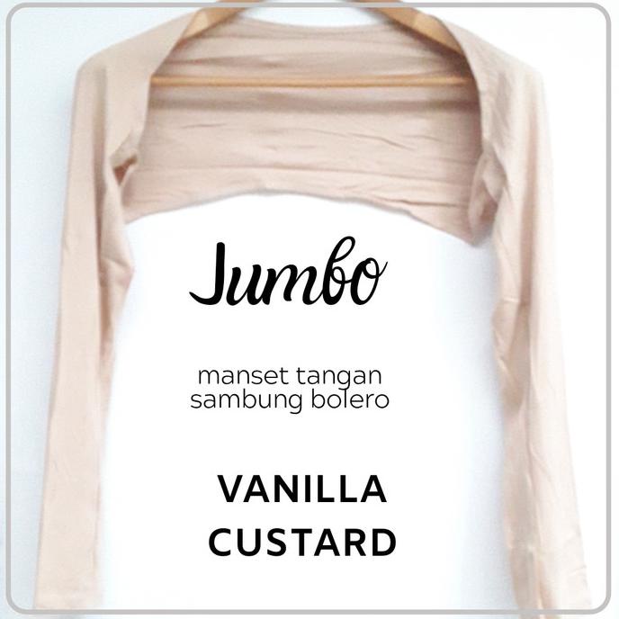 Manset Tangan Sambung Jumbo / Manset Bolero Kaos Rayon