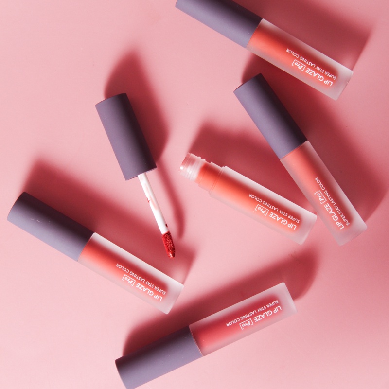 Lip Tint Pro Lipstik Mate Velvet Hengfang Longlasting Lipstik Velvet