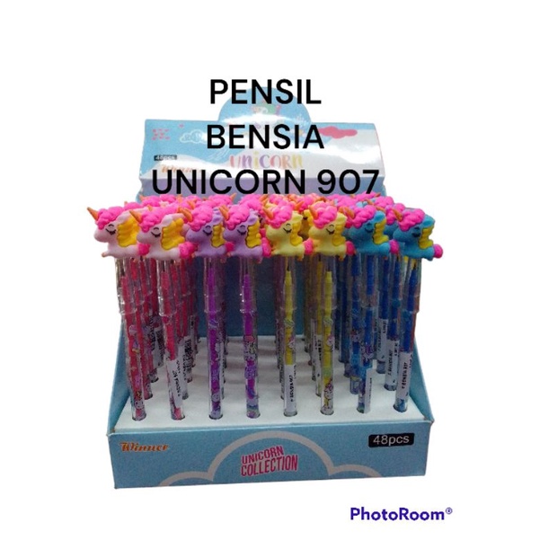 

PENSIL SUSUN/ PENSIL SAMBUNG/PENSIL BENSIA KARAKTER UNICORN 907