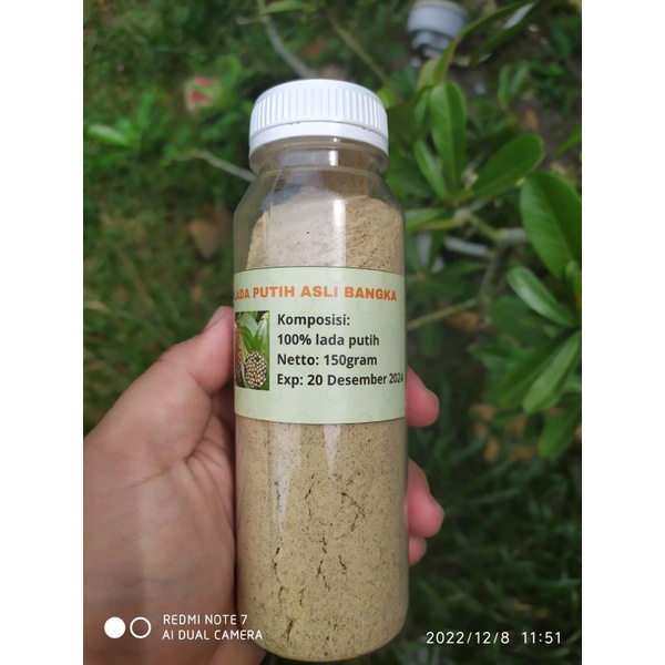 

Lada Bangka halus / bubuk 120gram oleh oleh makanan snack bumbu keripik kerupuk khas bangka