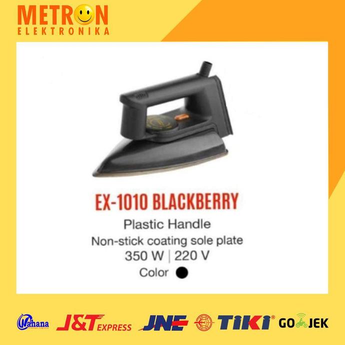 MASPION EX-1010 BLACKBERRY / SETRIKA EX 1010 BLACKBERRY / EX1010
