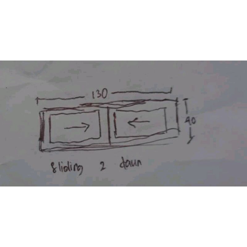 Jendela sliding aluminium